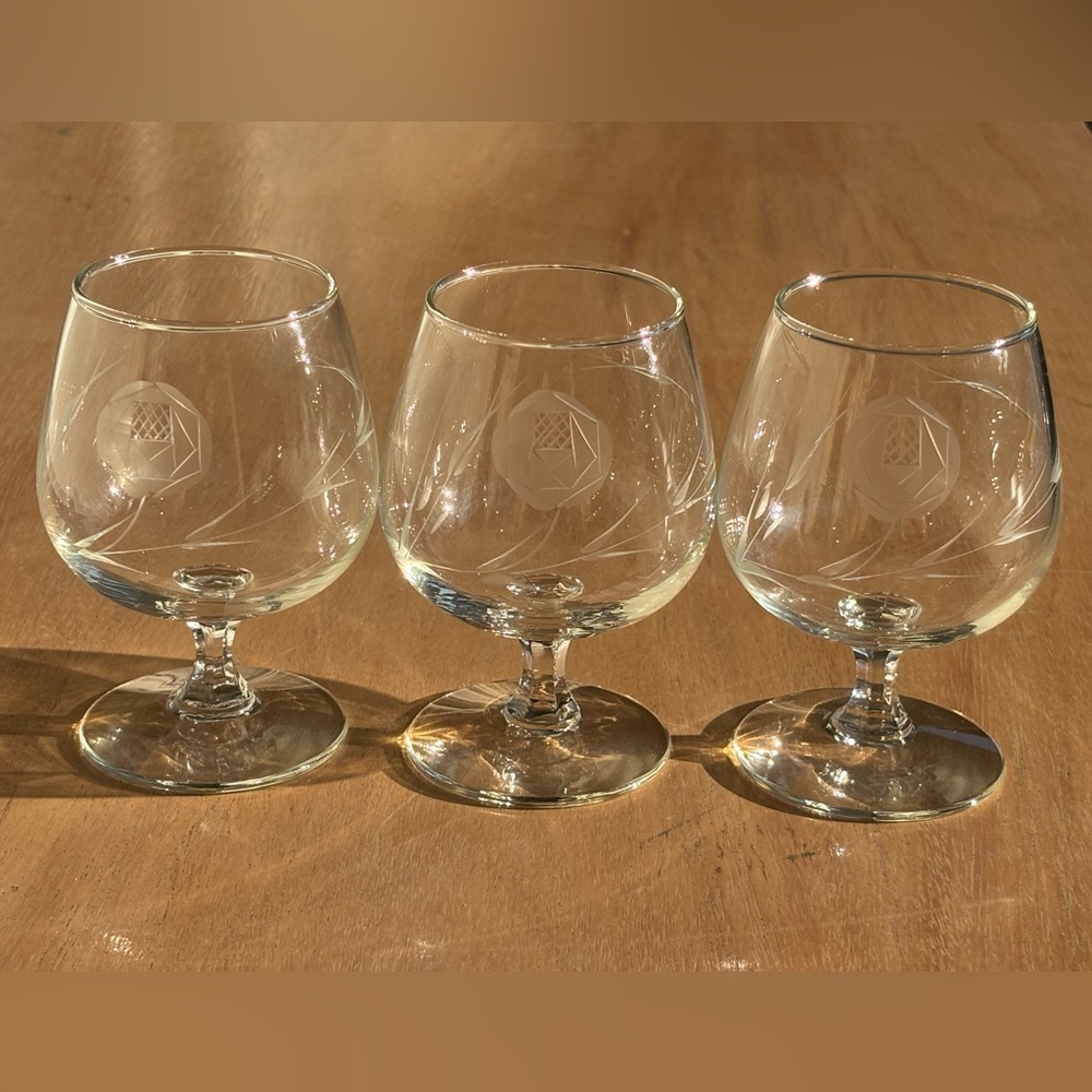 Sasaki - Brandy Glass SAS37 - 3 snifters